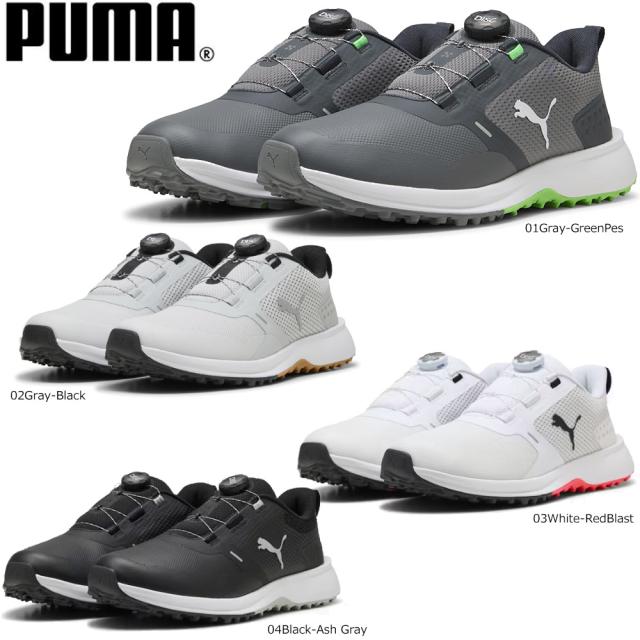 PUMA 311216 メンズ ゴルフ フュージョン グリップ 6 ディスク スパイク シューズ 日本仕様の通販は