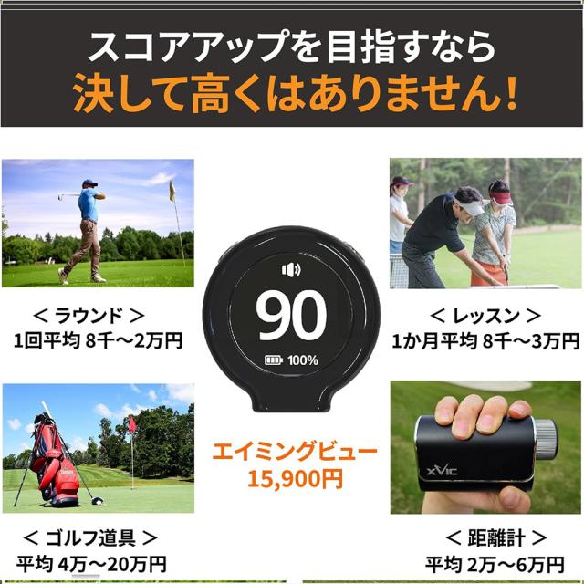 XVIC エックスビック エイミングビュー ゴルフアライメント アドレストレーナー ターゲット設定 リンクス_5