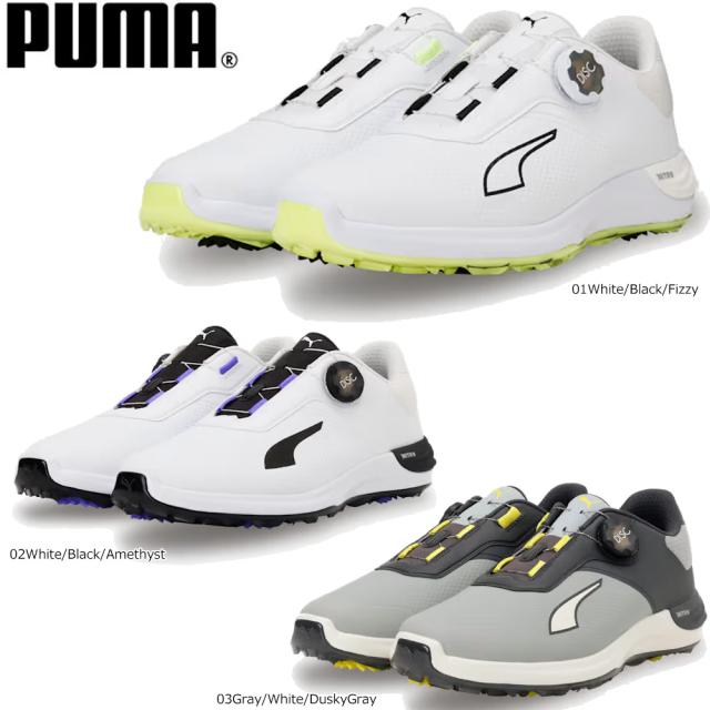 PUMA 313146 プーマ メンズ ゴルフ パワーアセンド ニトロ ディスク スパイクレス シューズ