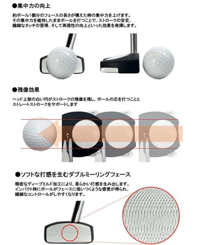 Lynx リンクス コスパイイダ cospiida パター ミニパター パタークラブ 横田真一プロもおすすめ_2