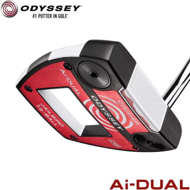 【数量限定】ODYSSEY Ai-DUAL 1/2-BALL CRUISER JAILBIRD DB パター オデッセイ エーアイ デュアル クルーザー ジェイルバード