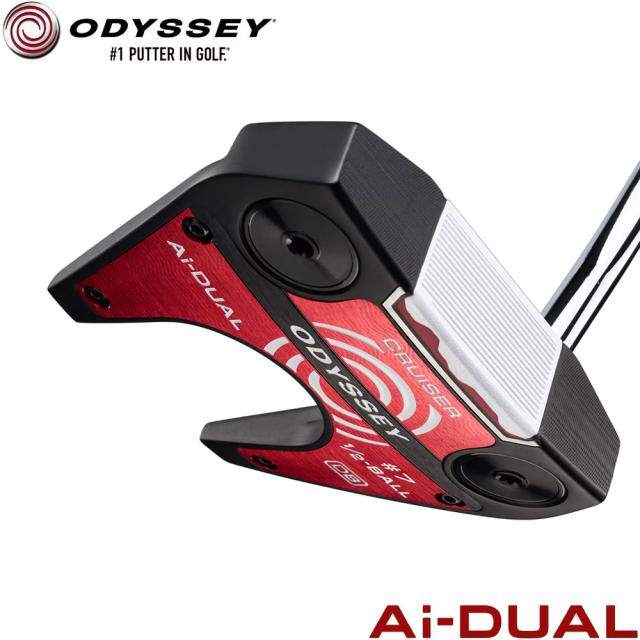 【数量限定】ODYSSEY Ai-DUAL 1/2-BALL CRUISER #7 DBパター オデッセイ エーアイ デュアル クルーザー