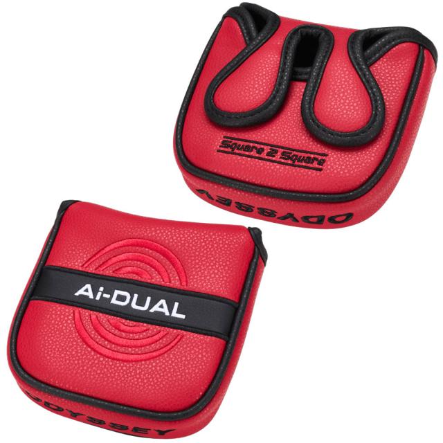 【数量限定】ODYSSEY Ai-DUAL Square 2 Square 1/2-BALL BROOMSTICK MAXパター オデッセイ エーアイ デュアル スクエア2スクエア ハーフボール BMS マックス_6