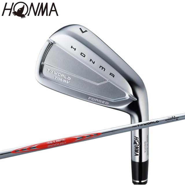 HONMA T//WORLD TOUR V 26 IRON ツアーワールド アイアン 6-10/5本セット MODUS3 BLACK 81,675円