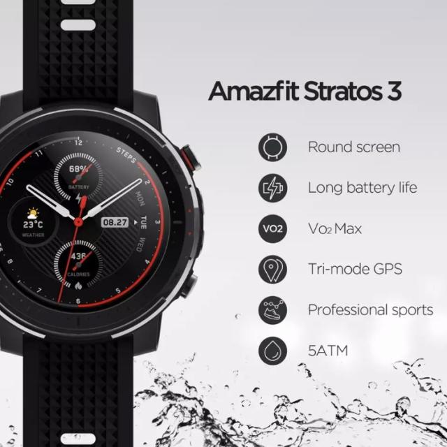 xiaomi stratos gps