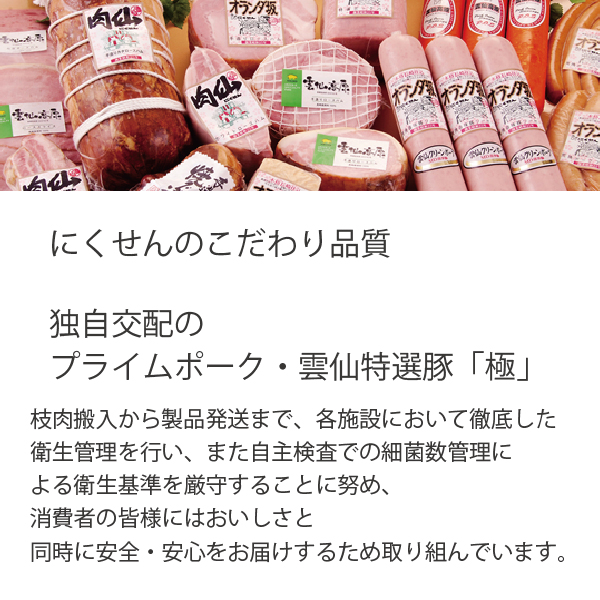 ハムギフト 送料無料 にくせん {NPG-03}『NKS』 肩ロースハム 1.8kg_2