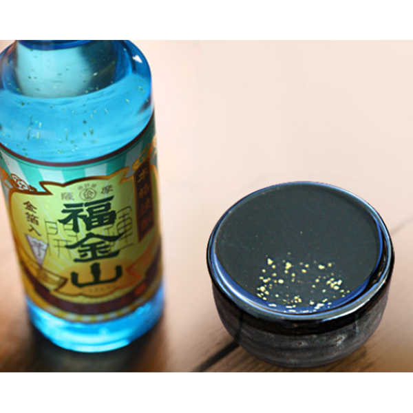 芋焼酎 送料無料 金山蔵 福金山 25度 金箔入り 720ml×1ケース/6本(006) ?M田酒造『OMS』_1