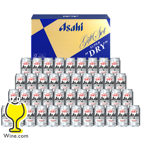 お中元 夏ギフト 送料無料 ビール ギフトセット アサヒ AS-NK スーパードライ 350ml×42本『GIFT』 6,839円