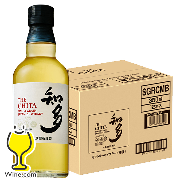 送料無料 サントリー 知多 43度 ハーフボトル 350ml×1ケース/12本(012)『FSH』