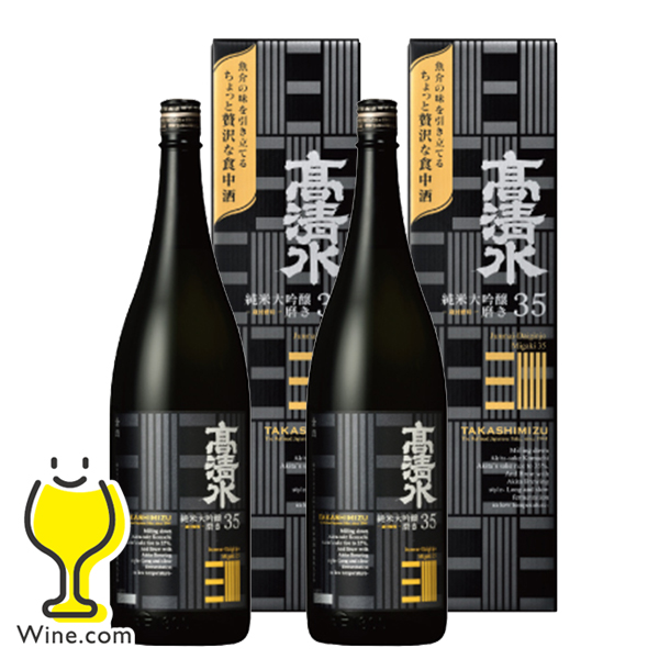 送料無料 1.8L 箱入 日本酒 高清水 純米大吟醸酒 磨き35 1800ml×2本(002)『FSH』 8,468円