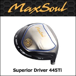 地クラブ系ヘッド Max Soul Golf Superior 445Ti DRIVER HEAD マックス