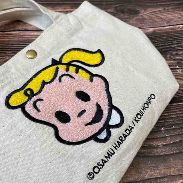 ミニ トートバッグ オサムグッズ サガラ刺繍帆布の通販はau PAY