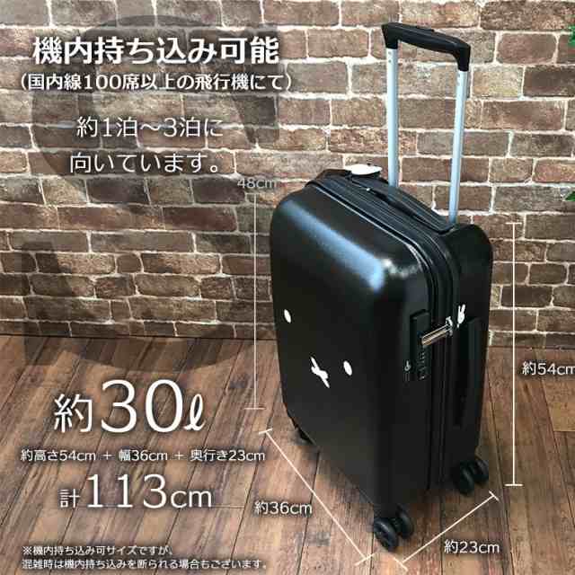 期間限定‼︎ ミッフィー スーツケース　30L