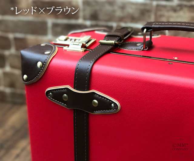 [シフレ] トランクスーツケース EUR3054 トランクキャリー ユーラシアトランク 機内持ち込み可 26L 44 cm 3.3kg レッド ブラウ - 1