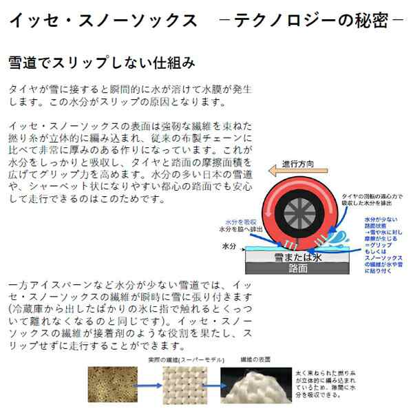 10月中旬入荷予定 日本正規2022年改良モデル ISSE スノーソックス タイヤチェーン 非金属 布製 サイズ54 SUPER スーパー  145/80R12 145R1の通販はau PAY マーケット タイヤショップＺＥＲＯ au PAY マーケット店 au PAY  マーケット－通販サイト