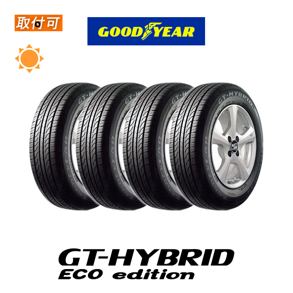 グッドイヤー GT HYBRID ECO Edition 195/70R14 91S サマータイヤ 4本セット