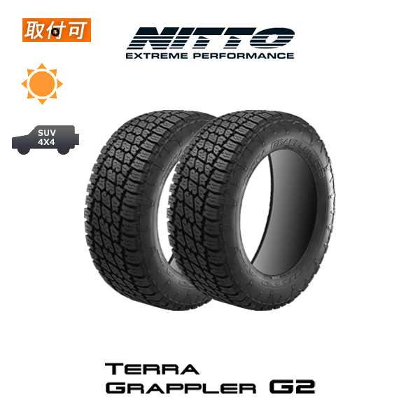 ニットー TERRA GRAPPLER G2 285/50R20 116S XL サマータイヤ 2本セット