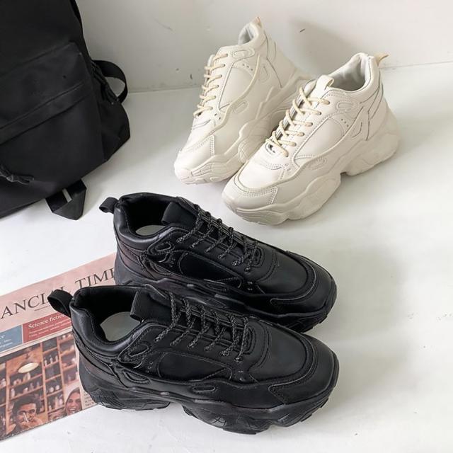 送料無料 ダットスニーカー 厚底スニーカー スニーカー ホワイトスニーカー レディース シューズ 厚底 レースアップ 靴 厚底 スポーツの通販はau Pay マーケット Angelcloset Au Pay マーケット店