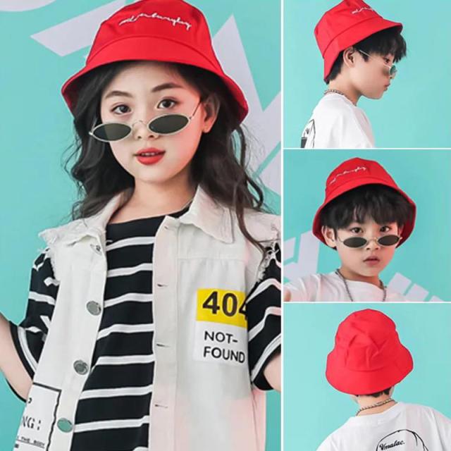 帽子 キッズ ハット 子供 男の子 女の子 ジュニア 大人 日よけ キャンプ ヒップホップ ダンス 派手 バケットハット 韓国 お洒落 春夏の通販はau Pay マーケット 美ハーバー