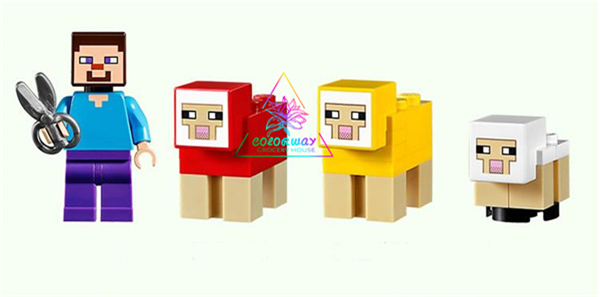 大人気ミニフィグ 豪華セット 巨大羊のウールファーム マインクラフト ブロック レゴ 互換 ラッピング可 の通販はau Pay マーケット エイトナイト