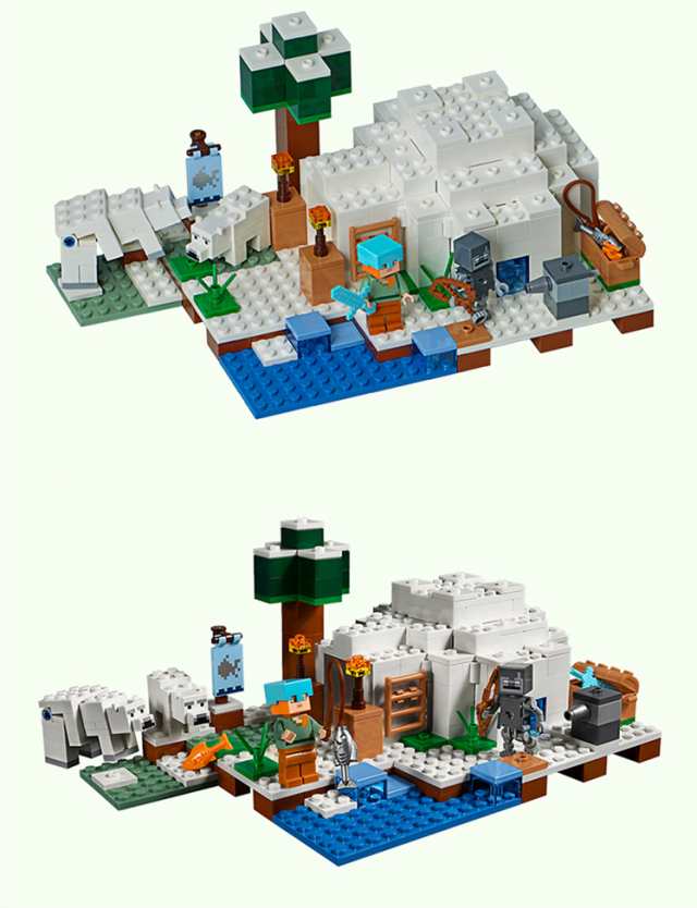 大人気ミニフィグ 豪華セット 極地雪屋 マインクラフト ブロック レゴ 互換 ラッピング可 の通販はau Pay マーケット エイトナイト