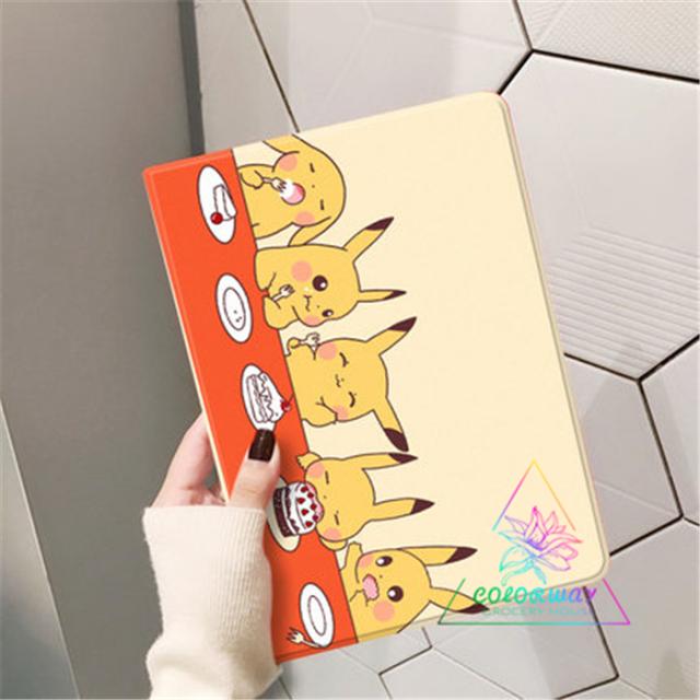 ピカチュウ ポケモン Ipad ケース アイパッドケース カバー Ipad第7世代10 2 19 Ipadmini Air1234の通販はau Pay マーケット エイトナイト