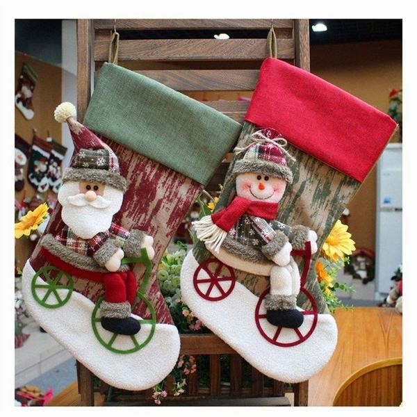 クリスマス ストッキング 靴下 サンタ 雪だるま トナカイ クリスマスツリー 飾り ギフトバッグ プレゼント パーティーグッズ デコレーシの通販はau Pay マーケット エイトナイト