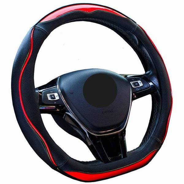 車用ハンドルカバー ステアリングカバー おしゃれ 滑り防止 握りやすい Pu 高品質 レザー ｓサイズ 軽自動車 普通車 汎用の通販はau Pay マーケット エイトナイト