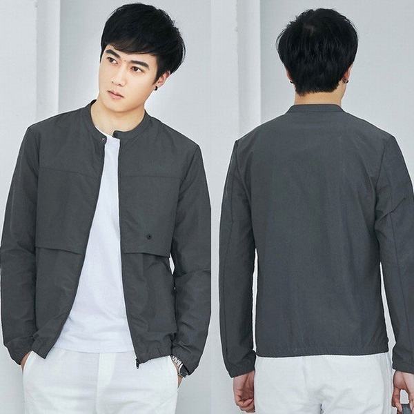 ブルゾン メンズ フライトジャケット 春アウター コート 無地 テーラードジャケットの通販はau Pay マーケット エイトナイト