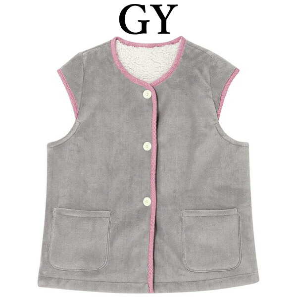 ワコール グランダー ベスト 羽織り ルームウェア あったか CRW120