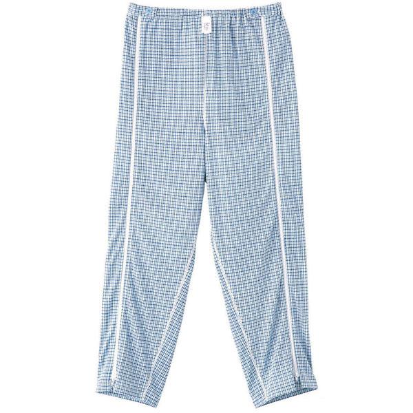 ワコール wacoal DKL693 らくラクパートナー メンズ 男性用 パジャマ ボトムス 長ズボン 全開タイプ ファスナー MLサイズ 綿100％ GA_3