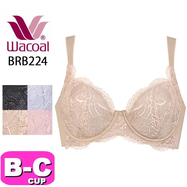 ワコール wacoal BRB224 ブラジャー 4/5カップ エバーシック Ever Chic 脇高 綿混 ぴったり フィット BCカップ WB