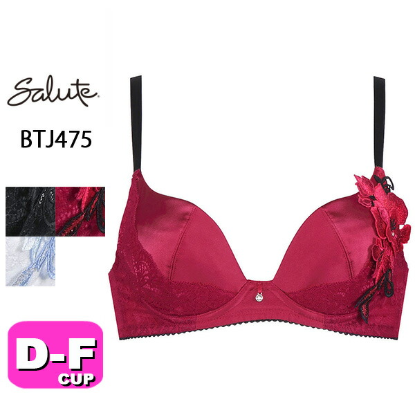 ワコール wacoal サルート salute BTJ475 75シリーズ ブラジャー 3/4カップ VIVA LINEブラ DEFカップの通販は 5,960円