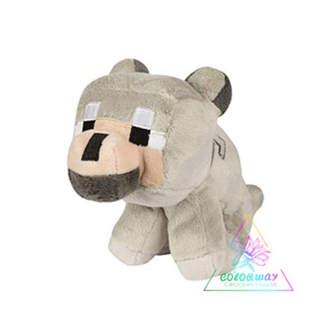 Minecraft マインクラフト 狼 ぬいぐるみ マイクラ ゲーム キャラクター グッズ おもちゃ プレゼントの通販はau Pay マーケット Happy Delivery