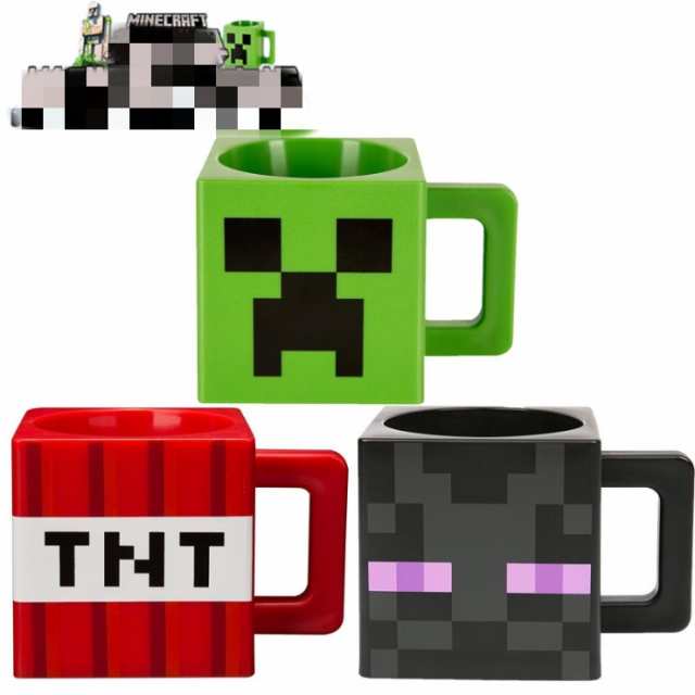 Minecraft マインクラフト クリーパー マグカップ マグ コップ プラスチック 陶器 食器 パンダ ネコ かわいい プレゼントの通販はau Pay マーケット Happy Delivery