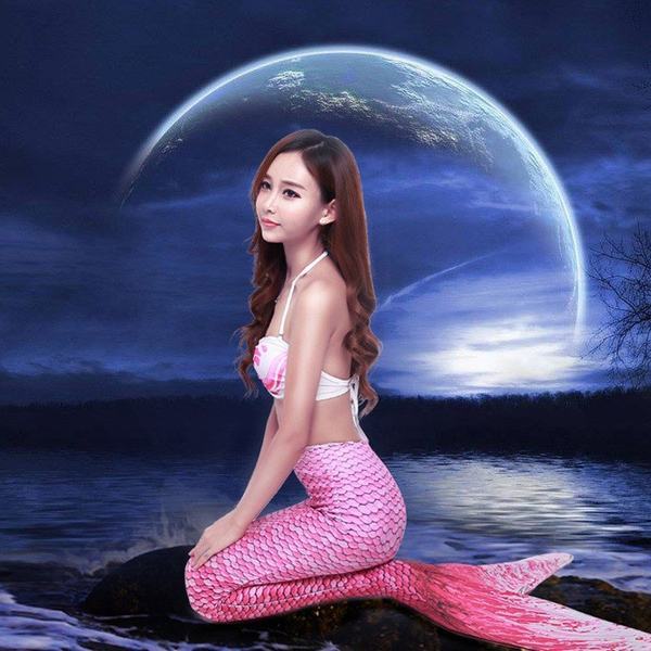 水着 レディース ビキニ 3点セット 人魚姫 マーメイドデザイン ホルターネック 着痩せ 写真 温泉 ビーチ おしゃれ コスプレの通販はau Pay マーケット Happy Delivery