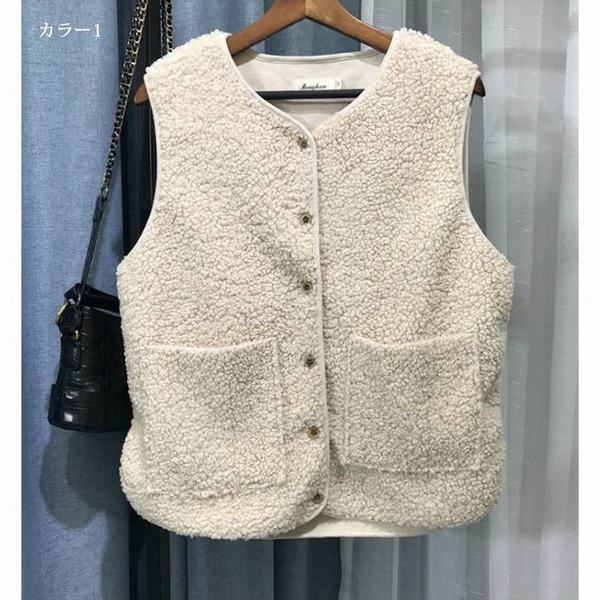 ベスト レディース ボアベスト ノースリーブ もこもこ ベスト 羽織り 秋冬コーデ レディース ボア ファーベスト トップス お出かけ 通学 の通販はau Pay マーケット Happy Delivery