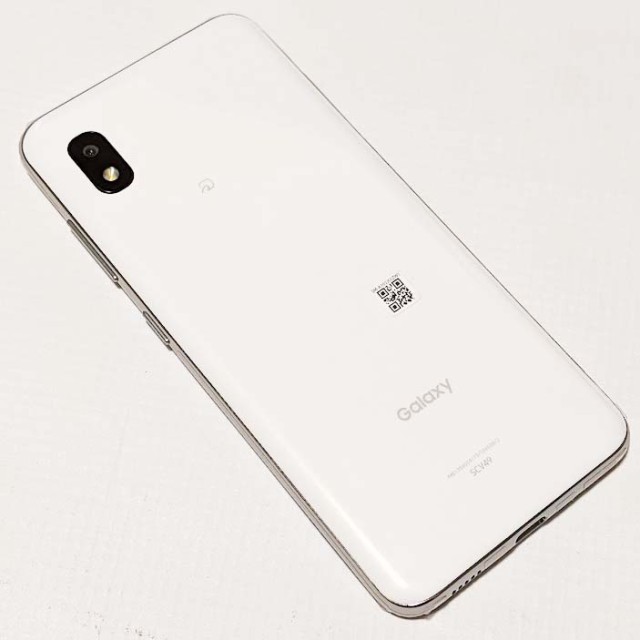 スマートフォン本体Galaxy A21 SCV49 White au版【SIMロック解除済