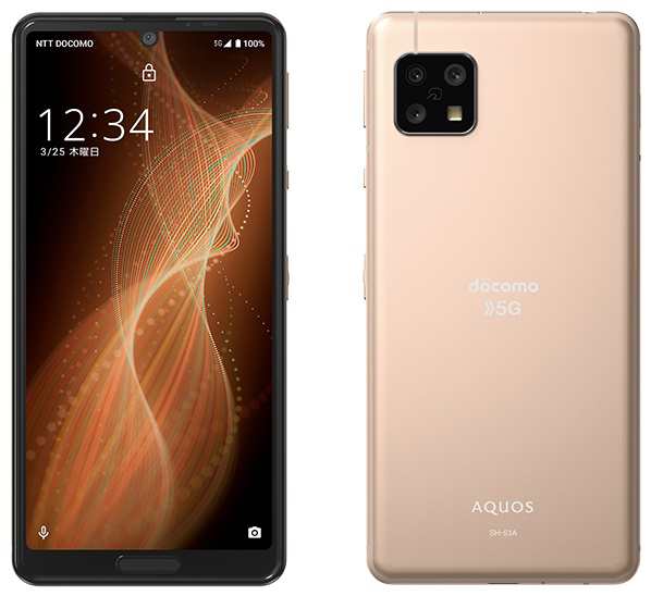 AQUOS sense5G ライトカッパー 64 GB au