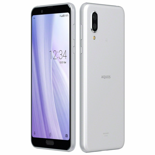 AQUOS sense3 plus SHV46 64GB メモリ6GB 6.0インチ 大容量バッテリー アウトレット 特典付 au版 SIMロック解除済 as3pwh-a87y7