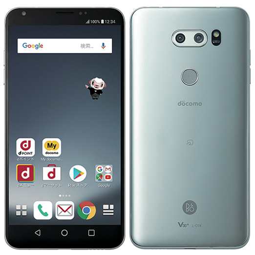 新古品 LG V30＋ L-01K 128GB フルセグ ハイレゾ 有機EL アウトレット