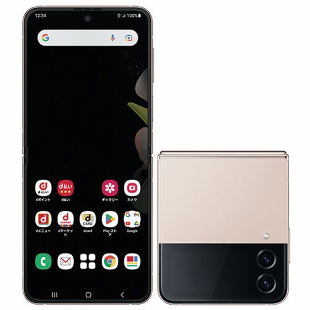 Galaxy Z Flip4 5G ファイブジー SC-54C 折り畳み式 カバーディスプレイ デュアルSIM eSIM 特典付 docomo版 SIMフリー