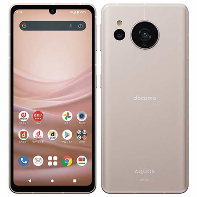 AQUOS sense7 5G SH-53C 1.55型イメージセンサー デュアルSIM eSIM 6.1型IGZO OLED 特典付 docomo版 SIMフリー