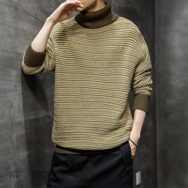 還元祭クーポン利用可 メンズ 長袖 ニットセーター ニット 秋服 メンズ ニットセーター ハイネック トップス シンプル 秋冬 秋 ルの通販はau Pay マーケット Matumoto