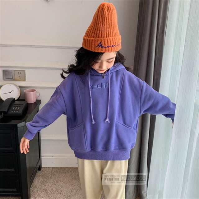 子供ジャージ スウェット 裏起毛 パーカー 子供服 トレーナー 女の子 トップス 秋冬 厚手 暖かい カジュアル キッズ 韓国風の通販はau Pay マーケット Matumoto