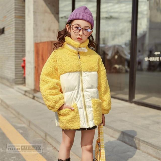 中綿コート キッズ 女の子 おしゃれ 厚手 子供服 冬 子供コート アウター ダウン風コート キッズコート ショートコート 中綿ジャケット の通販はau Pay マーケット Matumoto