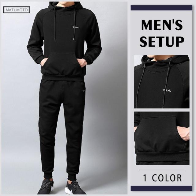 スエット上下セット スポーツウェア セットアップ ジャージ 上下 スウェット メンズ パーカー 大きいサイ ズ トレナー ランニングウェアの通販はau Pay マーケット Matumoto