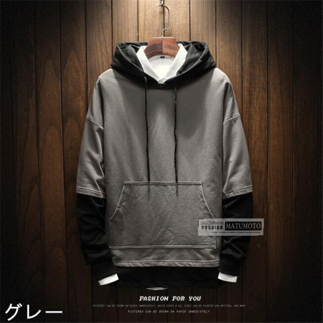 パーカー メンズ プルオーバー パーカー 長袖 フード付き メンズパーカー トップス スポーツ カジュアル 秋服 春服 秋冬新作の通販はau Pay マーケット Matumoto
