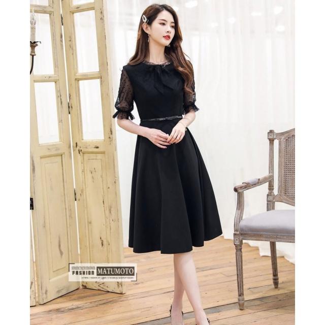 ワンピース レディース 結婚式ドレス ワンピース ひざ丈ワンピース 披露宴 ワンピース 着痩せ ワンピース きれいめ お呼ばれの通販はau Pay マーケット Matumoto