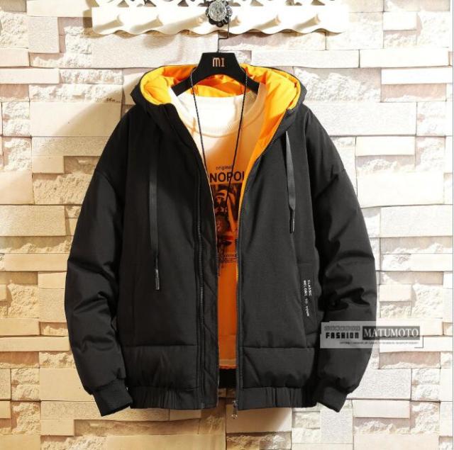 ダウンコート ダウンジャケット ジャケット メンズ コート 中綿ジャケット 厚手 フード付き アウター カジュアル 防寒 防風 秋冬 の通販はau Pay マーケット Matumoto